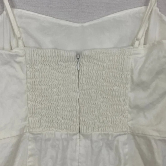 Aritzia Babaton Hadwyn Mini White Dress size 0 - Picture 3 of 9